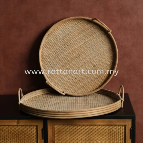 RATTAN TRAY 