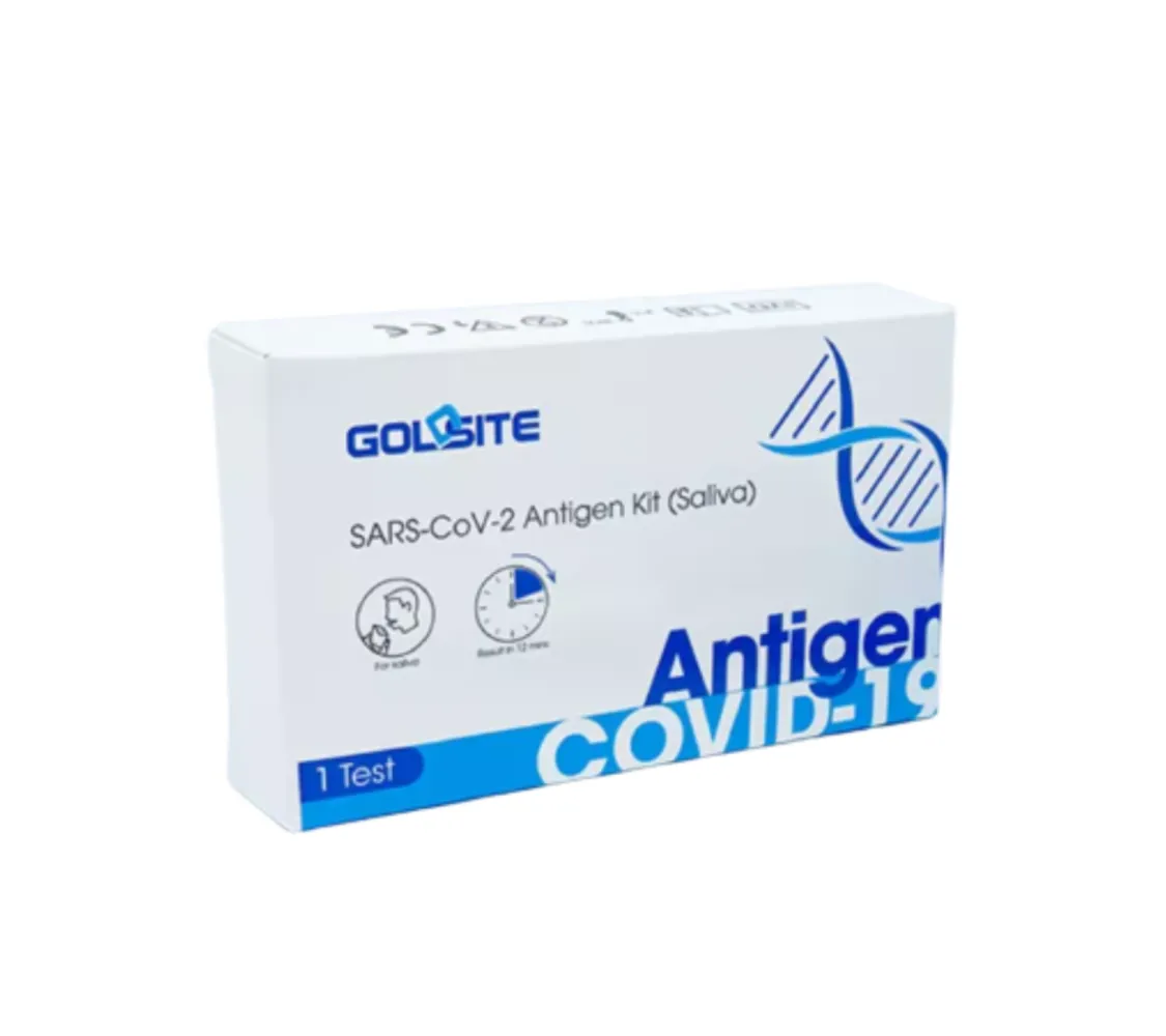 Goldsite SARS-CoV-2 Saliva Antigen Covid-19 Kit (Colloidal Gold) 