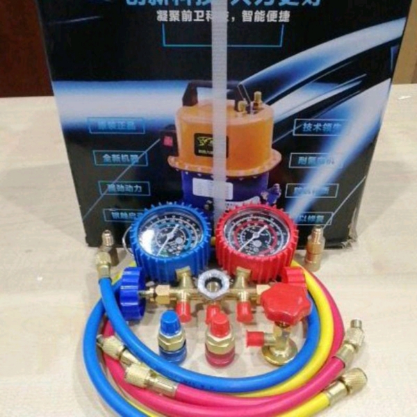 2022 Super Powerful 2in1 1/2hp Vacuum Pump( suction air/ pump in air)I Equipment & Hardware Melaka, Malaysia, Durian Tunggal Air Cond, Dealer, Supplier | HG AIR COOLING SYSTEM & ENGINEERING SDN. BHD.