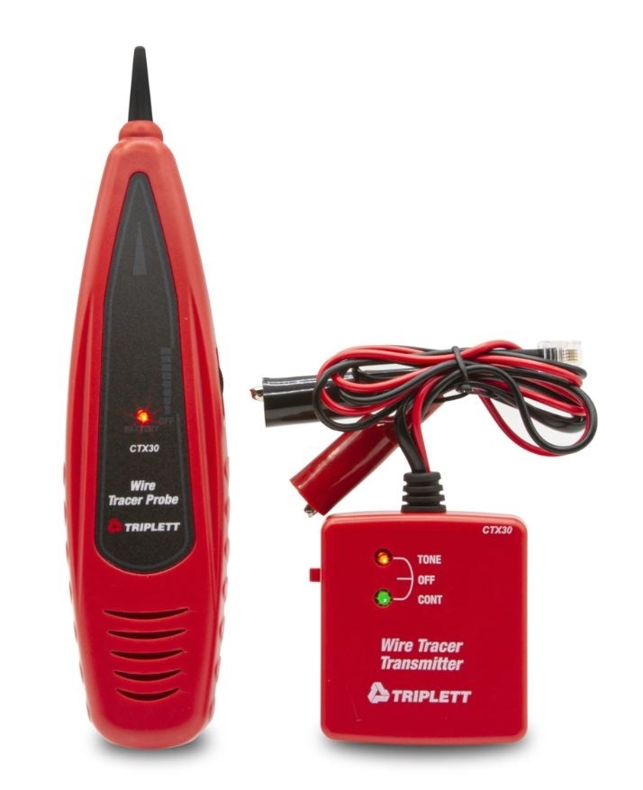 TONE AND PROBE WIRE TRACER AND CIRCUIT TESTER (CTX30)