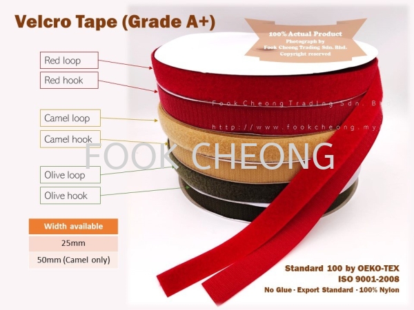 Colour Hook & Loop A+ Consumer Selangor, Malaysia, Kuala Lumpur (KL), Shah Alam Supplier, Distributor, Supply, Supplies | Fook Cheong Trading Sdn Bhd