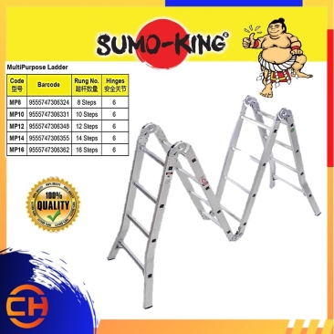 Sumo King  -Aluminium Multi Purpose Ladder  - Tangga Aluminium