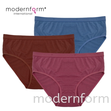 Modernform 3 Pcs Of Set Mix Cotton Panties (P0394)