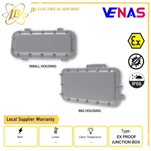 VENAS EX-ES02 C2/C3 IP66 EXPLOSION PROOF JUNCTION BOX [SMALL/BIG]