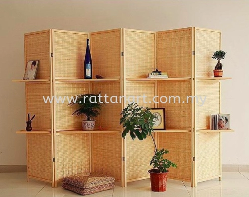 WOODEN PARTITION / DISPLAY SHELF