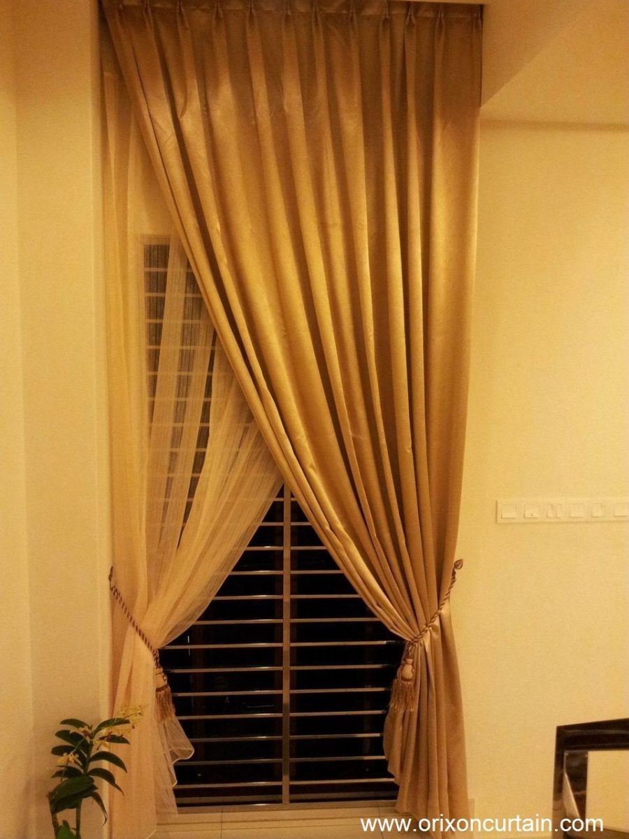 Singapore Pleat Curtains / Double Pleat Curtains Selangor, Malaysia, Kuala  Lumpur (KL), Puchong Supplier, Installation, Supply, Supplies