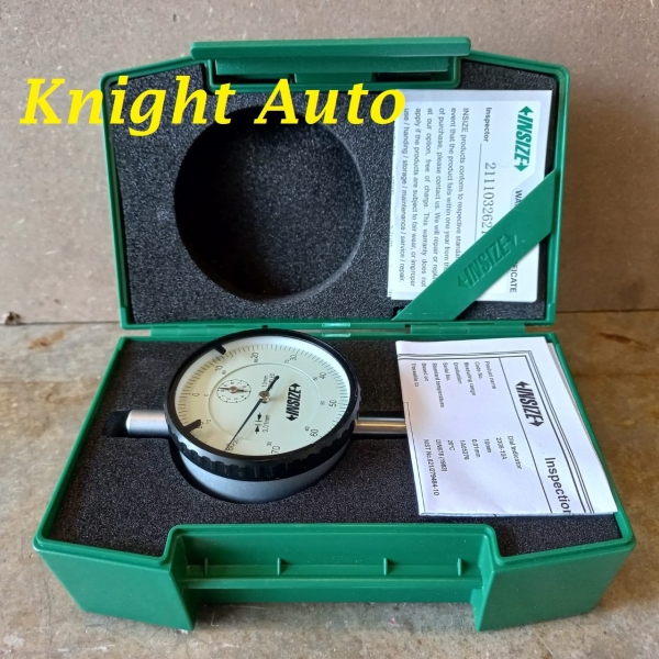 Insize Dial Indicator 2308-10A ID995969    Caliper/ Micrometer   Measuring Tools  Selangor, Malaysia, Kuala Lumpur (KL), Seri Kembangan, Setapak, Kajang Supplier, Suppliers, Supply, Supplies | Knight Auto Sdn Bhd