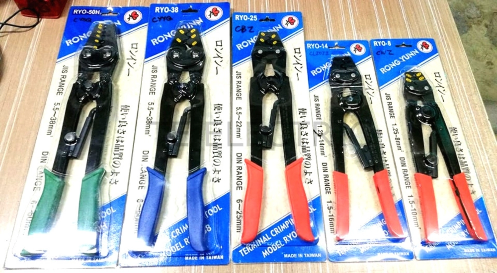 1 Set 8 Cutting Crimping Tool 60 Terminals Cable Wire Electrical