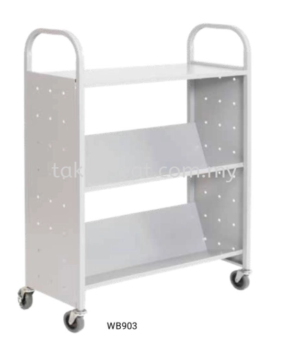 Mobile Book Trolley (Steel)