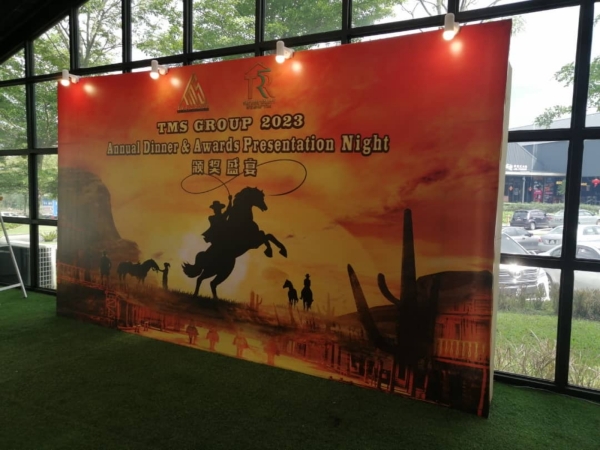 backdrop Event Event backdrop Johor Bahru JB Taman Universiti Printing Services | Hotali Printing