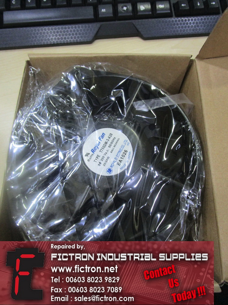 T755DW-3-A28 T755DW3A28 ROYAL FAN Cooling Fan Supply Malaysia Singapore Indonesia USA Thailand