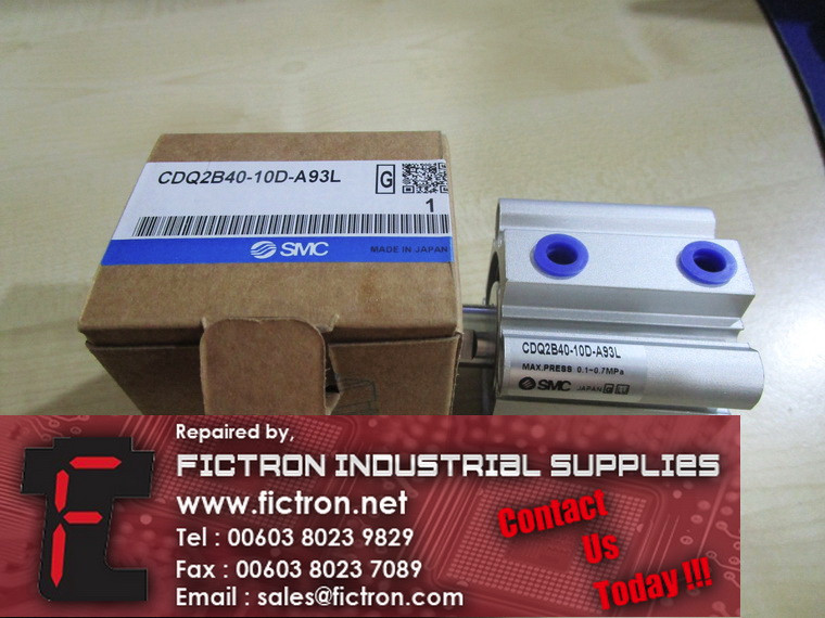 CDQ2B40-10D-A93L CDQ2B4010DA93L SMC Pneumatic Cylinder Supply Malaysia Singapore Indonesia USA Thailand
