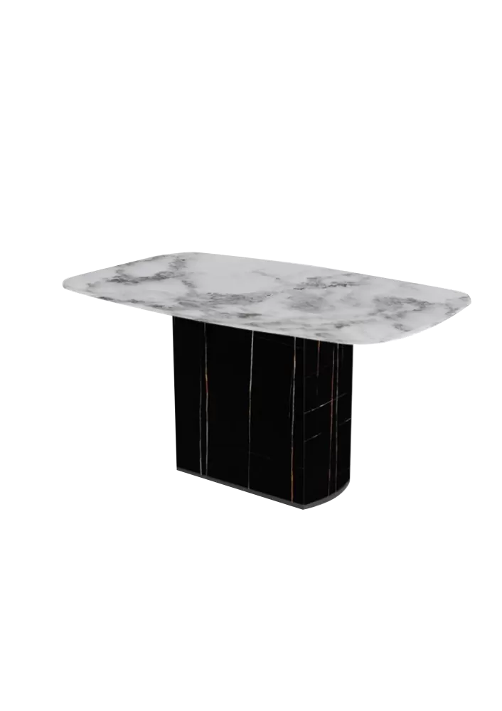 Reagan Marble Dining Set (150cm L / 180cm L / 210cm L / 240cm L)