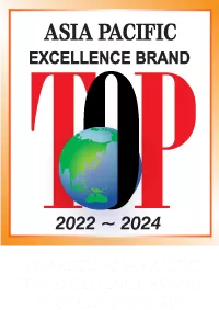 Asia Pacific Top Excellence Brand Award