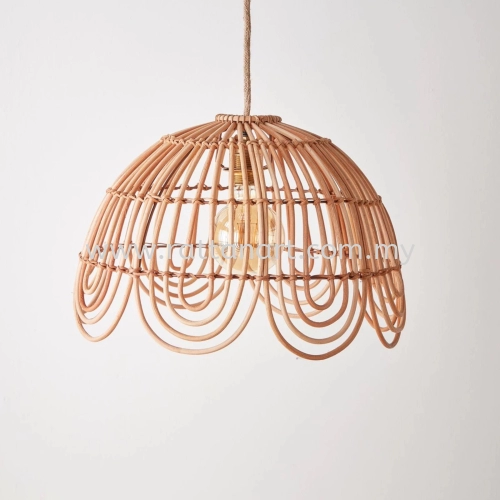 RATTAN PENDANT LIGHT