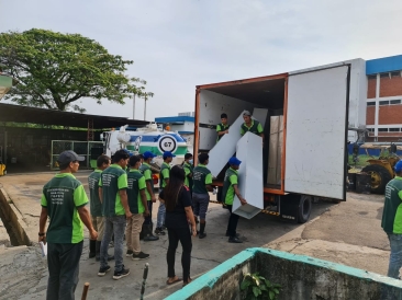 Second Hand Locker Besi Deliver to KPJ Bandar Perda Seberang Jaya Penang | Pembekal Perabot Asrama