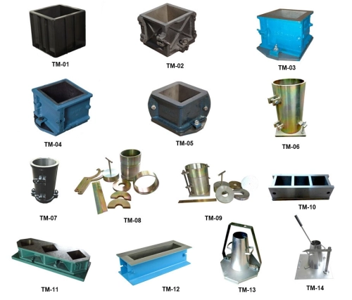 Cube mould And Cylinder mould