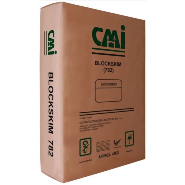 CMI BLOCKSKIM 782 Base Skim Coat CMI Wall Material Johor Bahru (JB), Malaysia Wall & Floor Tiles, Toilet Appliances  | Fuii Seh Tiling Sdn Bhd