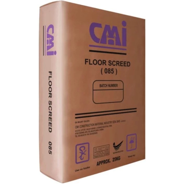 CMI FLOOR SCREED 085 Render & Screed CMI Wall Material Johor Bahru (JB), Malaysia Wall & Floor Tiles, Toilet Appliances  | Fuii Seh Tiling Sdn Bhd