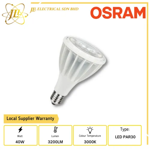 OSRAM LED PPRO 40W/3000K 240V PAR30 E27 BULB