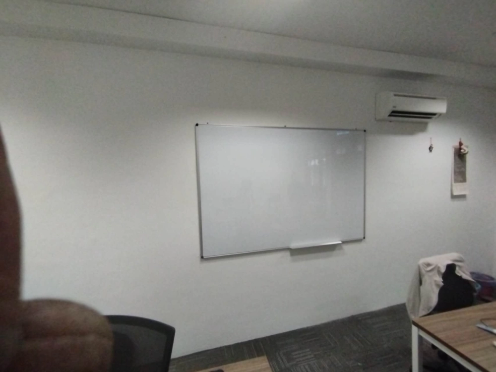 Hanging Magnetic Whiteboard | Office Furniture Penang | Papan Putih | Pembekal Perabot Pejabat Sekolah Malaysia KL Johor Penang Perak