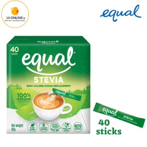 EQUAL STEVIA STICKS 40's