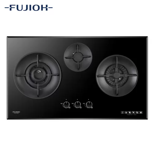 Fujioh 3 Burners Gas Hob with Double Inner Flame FH-GS7030 SVGL