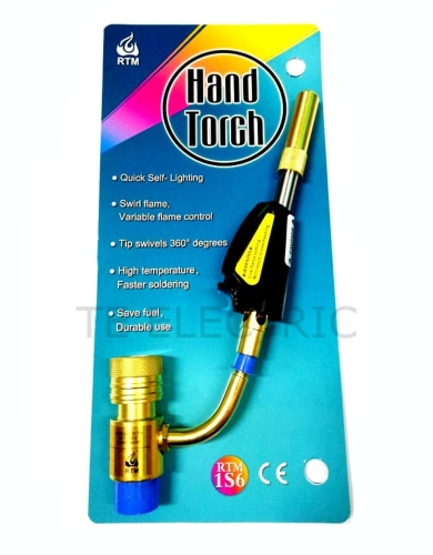 RTM REFRIGERANT GAS MAPP HAND TORCH