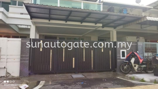  Trackless Aluminium Penang, Malaysia, Simpang Ampat Autogate, Gate, Supplier, Services | SUN AUTOGATE SDN. BHD.