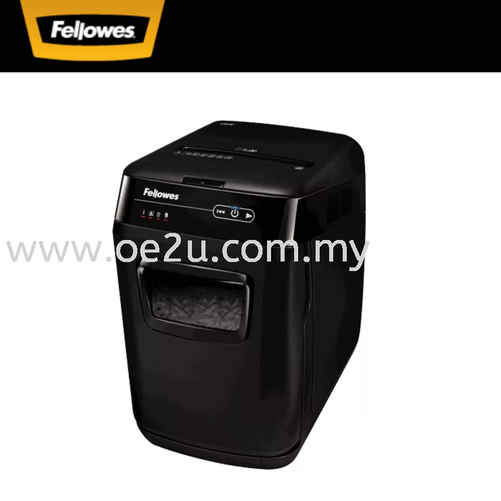 Fellowes AutoMax 150C Auto Feed Paper Shredder (Shred Capacity: 150 Sheets,  Cross Cut: 4x38mm, Bin Capacity: 32 Liters) OFFICE AUTOMATION / BUSINESS  MACHINE Paper Shredder Auto Feed Paper Shredder (Auto-Shred Series) Kuala