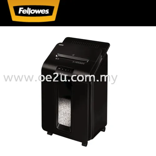 Fellowes AutoMax 100M Auto Feed Paper Shredder (Shred Capacity: 100 Sheets, Micro Cut: 2x10mm, Bin Capacity: 23 Liters)