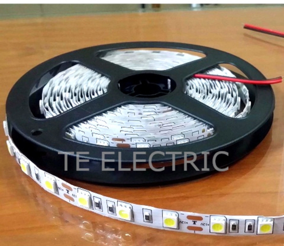 5 METER LED STRIP LIGHT FLEXIBLE WITH DOUBLE SIDED TAPE 12V DC ROPE LIGHT 3000K / 4000K / 5000K DECORATION ADVERTISEMENT