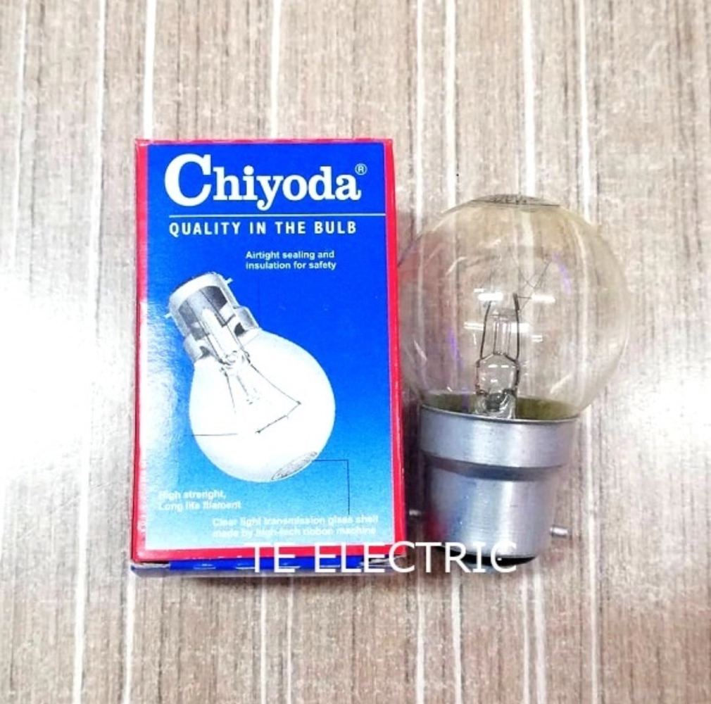 CHIYODA B22 5W BULB CHIYODA G40 PING PONG BULB INCANDESCENT BULB(YELLOW BLUE GREEN RED CLEAR)