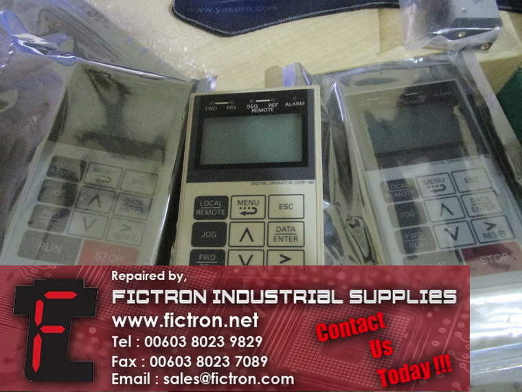 JVOP-160 JVOP160 YASKAWA ELECTRIC Digital Operator Supply Repair Malaysia Singapore Indonesia USA Thailand