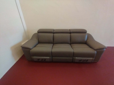 3 Seater Leather Recliner Sofa | Sofa Furniture Shop in Penang Kedah Perak KL