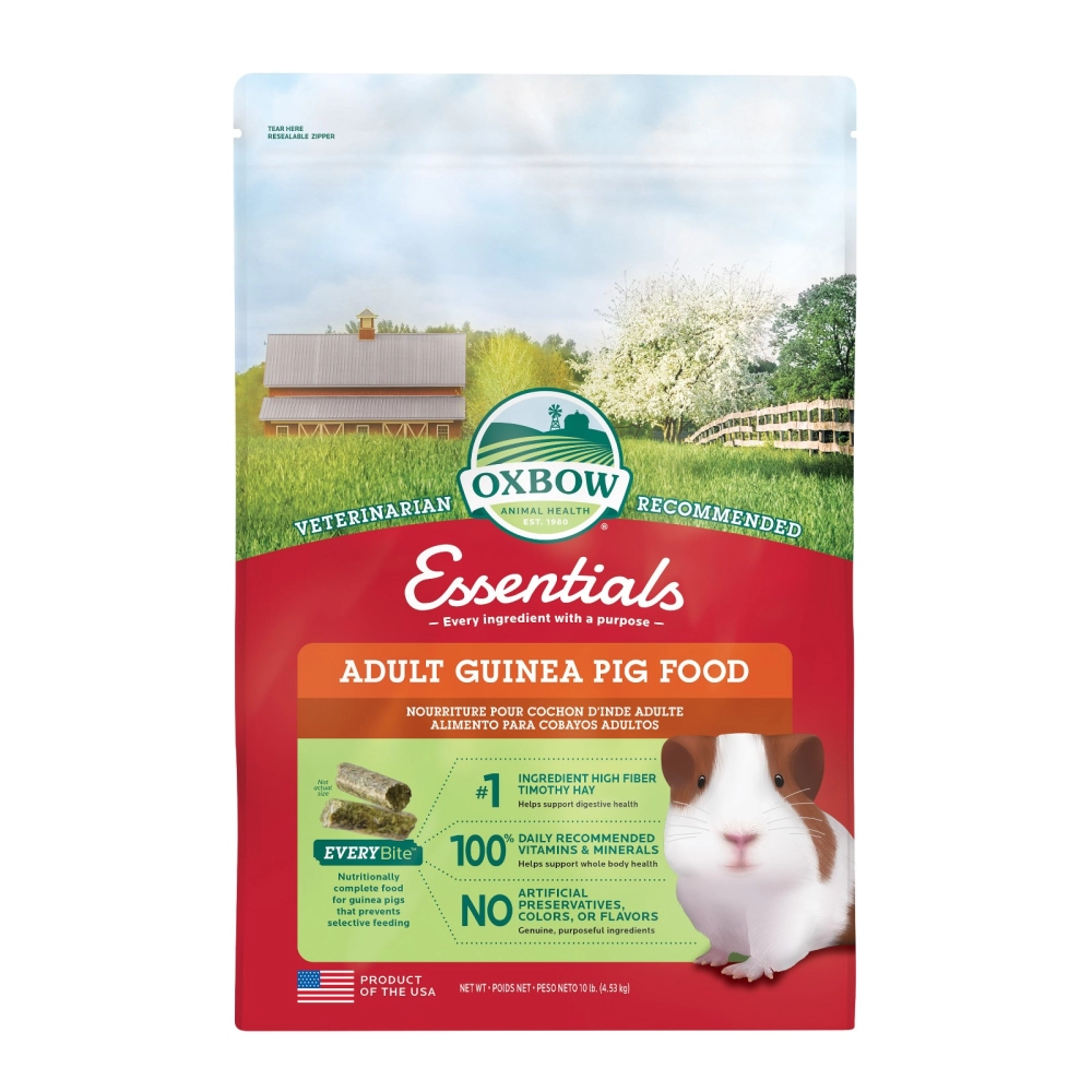 Oxbow Essentials Adult Guinea Pig Food (10lb) x 4