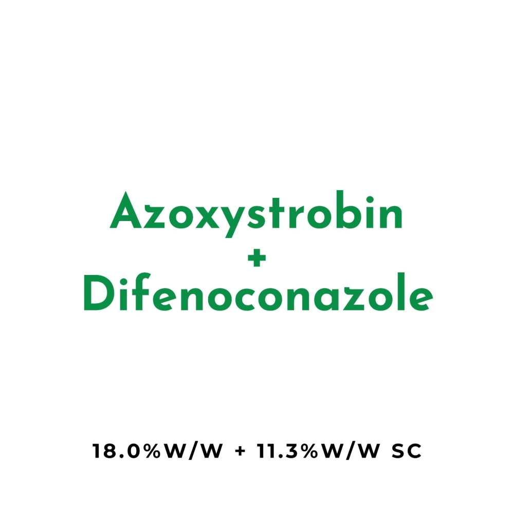 Azoxystrobin 18.0% w/w + Difenoconazole 11.3% w/w SC