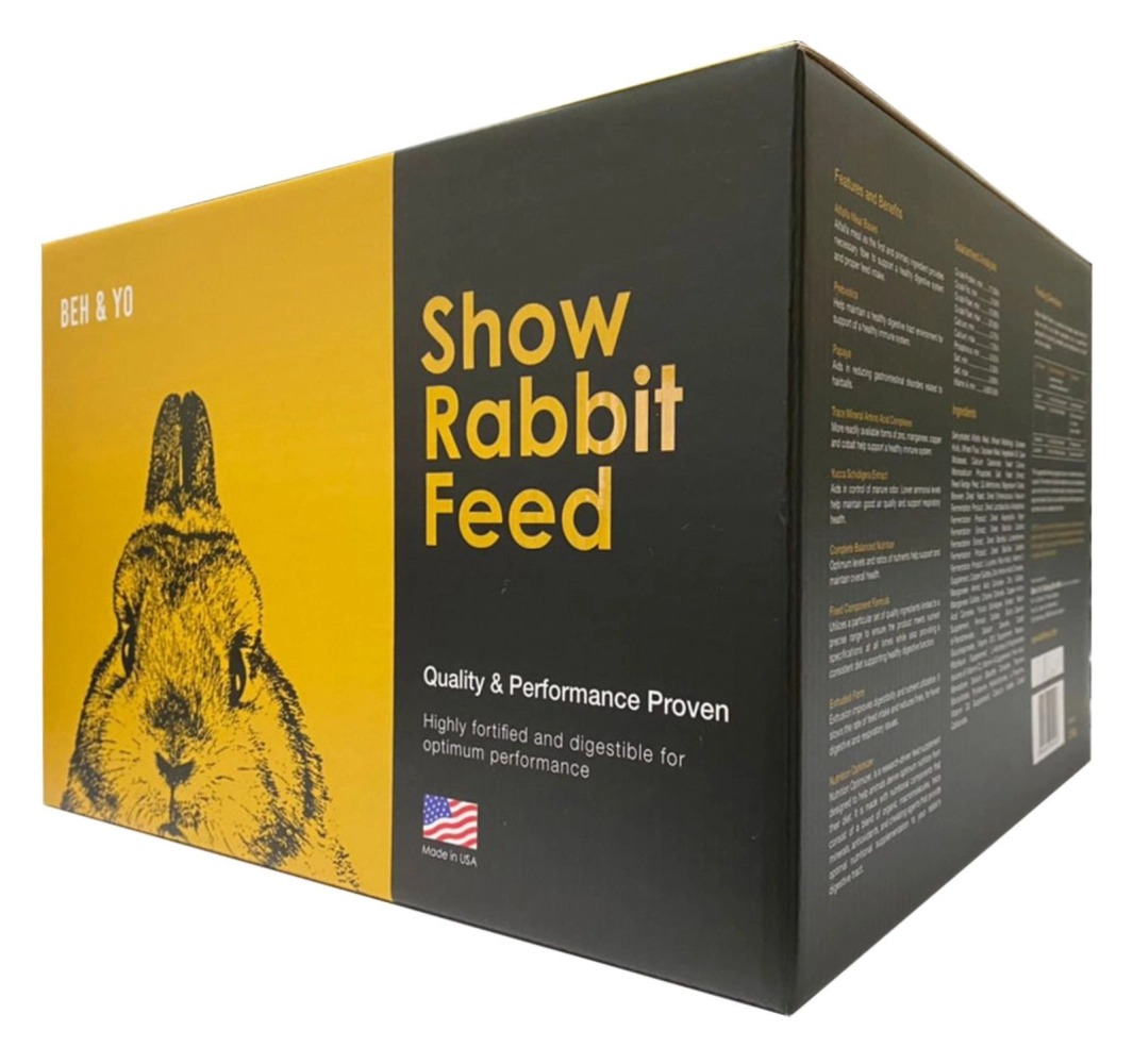 Beh & Yo Show Rabbit Feed (3.6kg) x 4