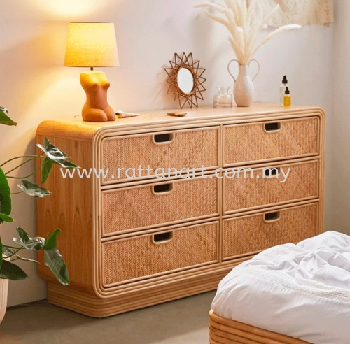 RATTAN DRAWER / CABINET