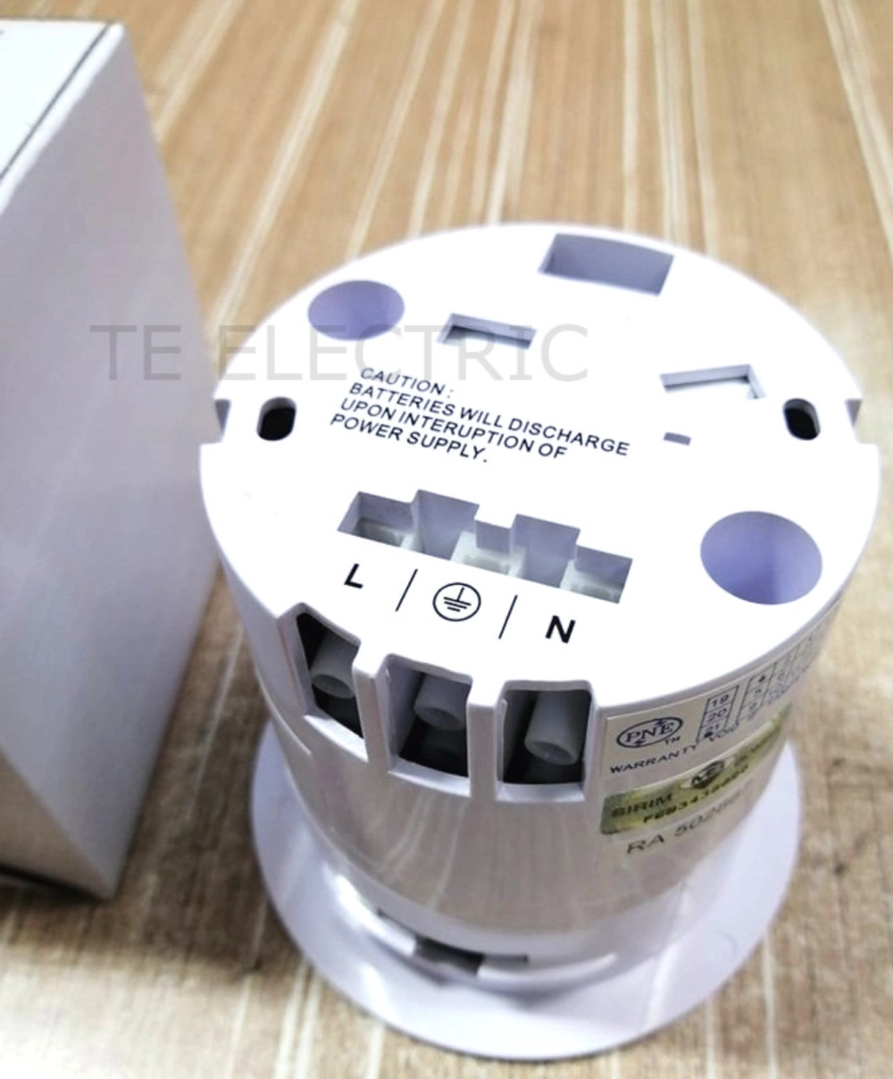 PNE PTH-311 ROUND RECESSED TYPE LED EMERGENCY LIGHT Johor Bahru (JB ...