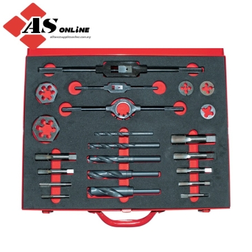 SHERWOOD BSP(F) 22-pce HSS Threading Set In Case / Model: SHR0869989K