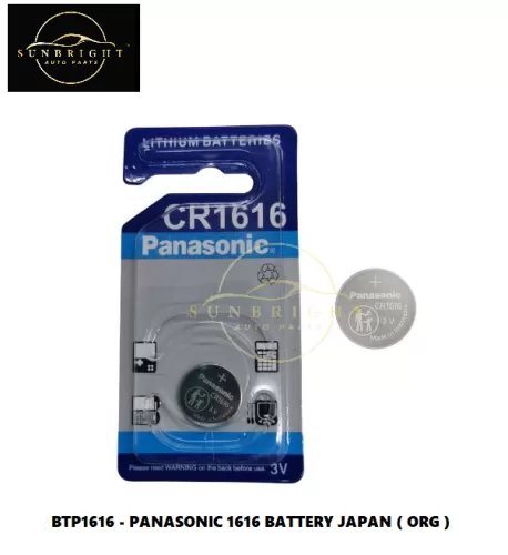 BTP1616 - PANASONIC 1616 BATTERY JAPAN ( ORG )