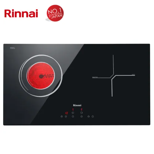 Rinnai 70cm 2-Zone Combi Hob RB-7022HE-CB