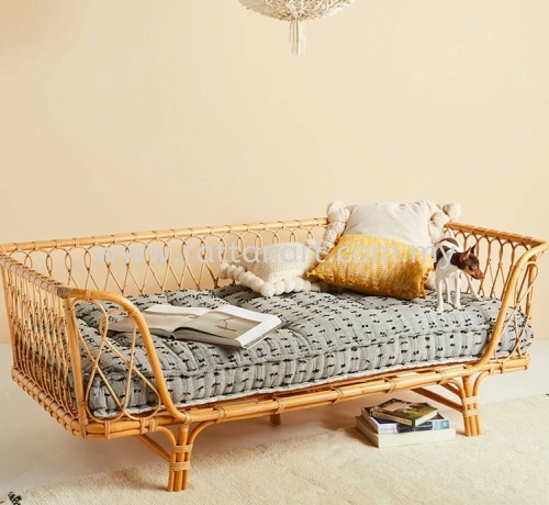 RATTAN BED FRAME