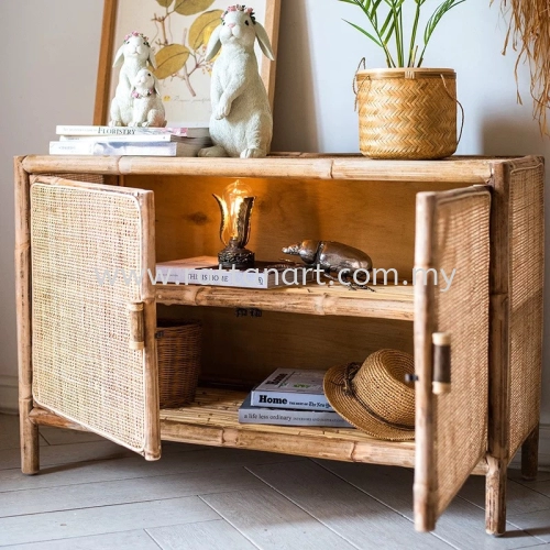 RATTAN CABINET