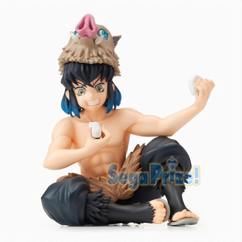 SEGA Demon Slayer Inosuke Hashibira Sit Version Figure Decoration