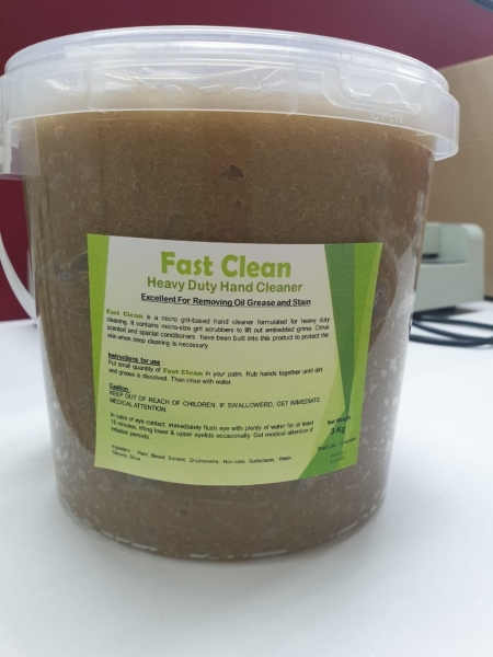 Fast Clean (Paste Form) Heavy Duty Hand Cleaner (Xlemon Series) Institutional & Industrial Cleaner Malaysia, Selangor, Kuala Lumpur (KL) Manufacturer, Supplier, Supply, Supplies | Chemcool Sdn Bhd