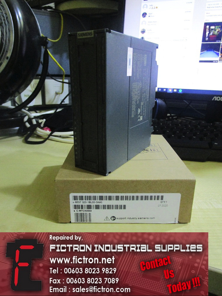 6ES7 323-1BL00-0AA0 6ES73231BL000AA0 SIMATIC S7-300 SIEMENS PLC Digital I/O Module Supply Repair Malaysia Singapore Indonesia USA Thailand