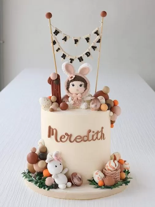 Baby Woodland Cake