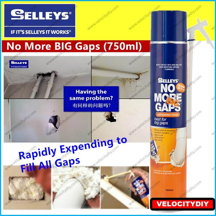 （膨胀胶）Selleys No More Big Gaps PU Foam Expanding Foam 750ml